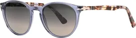120271 Transparent Navy / Light Grey Gradient Dark Grey Lens