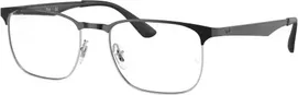 2861 Black On Silver