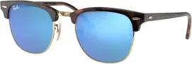 114517 Havana On Gold / Blue Flash Lens