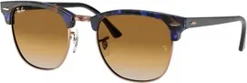 125651 Brown & Blue / Light Brown Gradient Lens